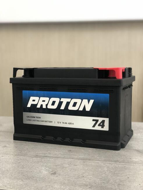 Akumulator PROTON 74Ah 620A TORUŃ CHROBREGO 1A