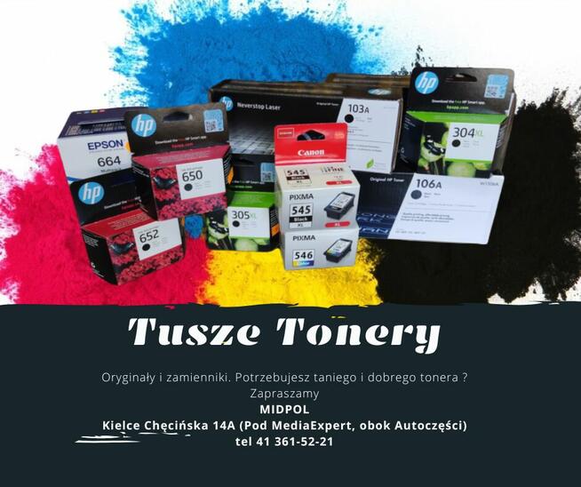 Tusze i Tonery Kielce