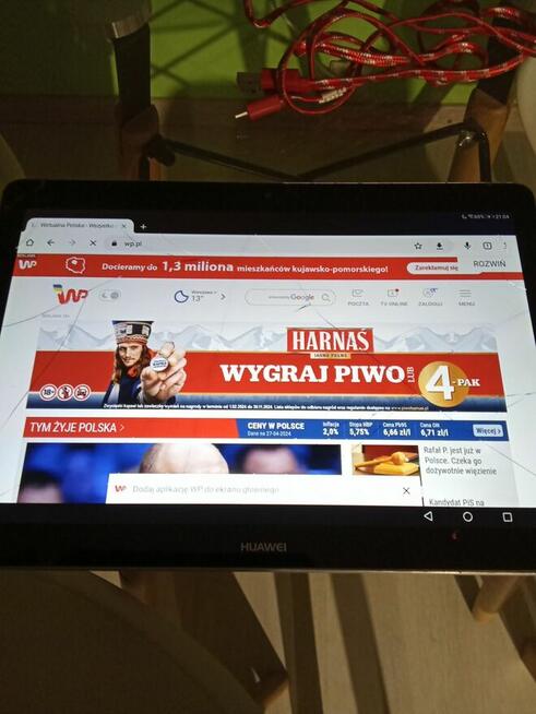 Sprzedam Sprawny Tablet Huawei AGS-W09 Okazja Polecam