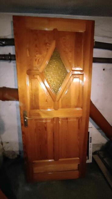 Drzwi łazienkowe drewniane (i wejściowe)