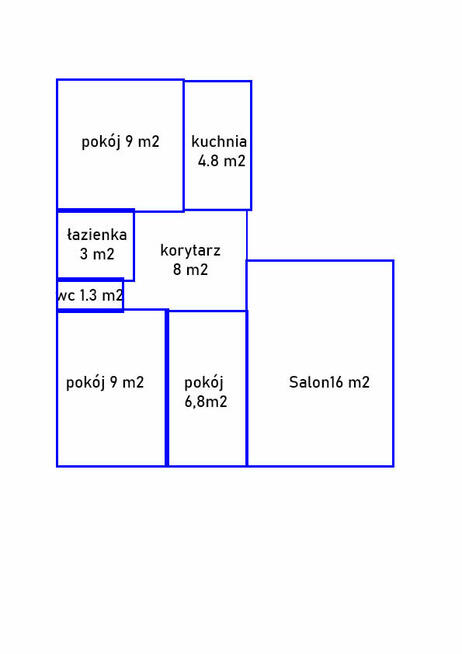 Mieszkanie 58 M2, Tczew, Suchostrzygi