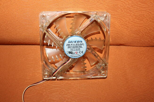 Wentylator Zalman ZM-F3 LED(SF) Używany