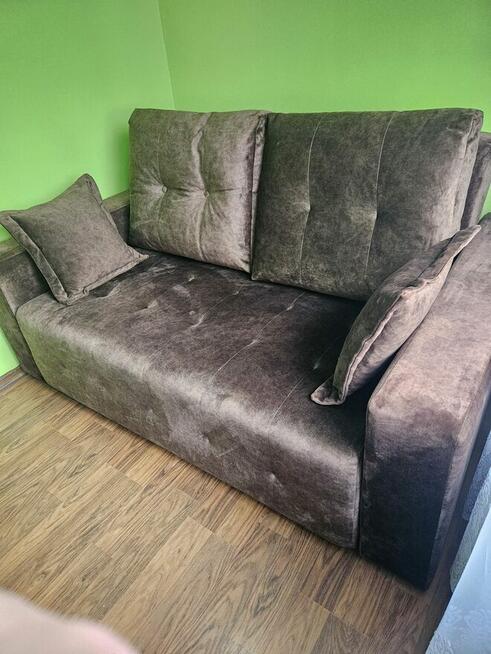 Sofa dwuosobowa rozkładana, z możliwością spania, jak NOWA