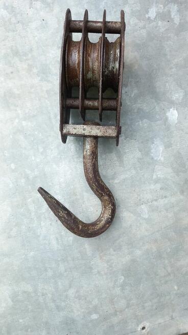 Hak dźwigowy, zblocze hakowe, linowe