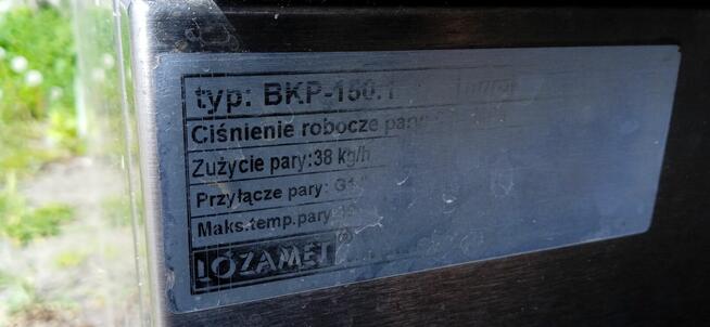 Kocioł warzelny parowy Lozamet BKP-150.1