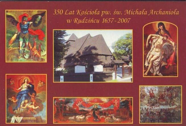 Kart. Poczt. Kościół w Rudzińcu ** 2007 2 poz.