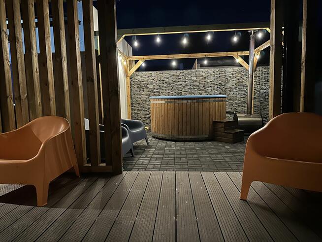 Bungalow z Bania Basen Sauna w Cenie Panieńskie-Kawalerskie