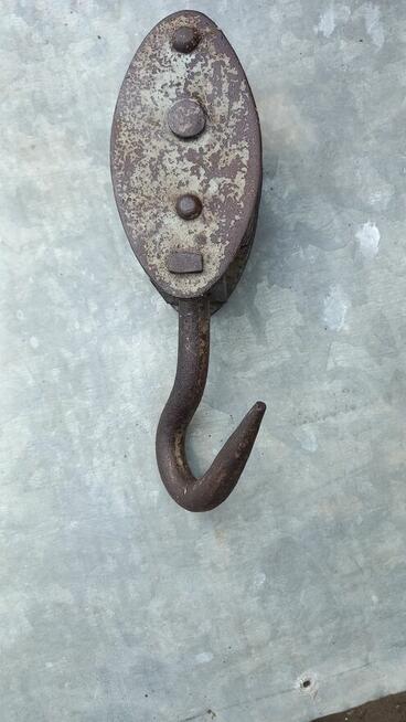 Hak dźwigowy, zblocze hakowe, linowe