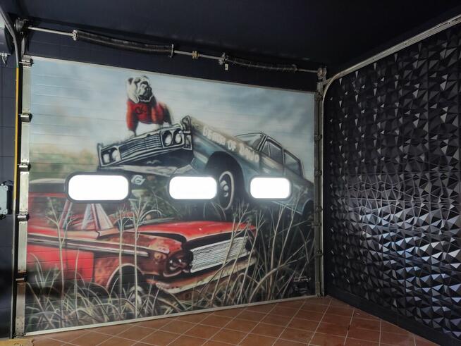 Inspiracje scienne, malarstwo ar , pomysl na klatkę schodową