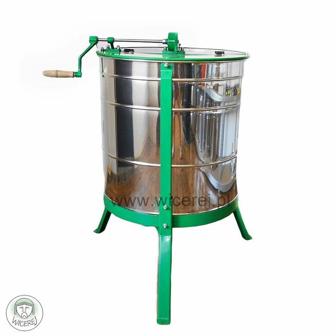 Miodarka Ręczno-Elektryczna 4 Ramkowa Nierdzewna Miodziarka