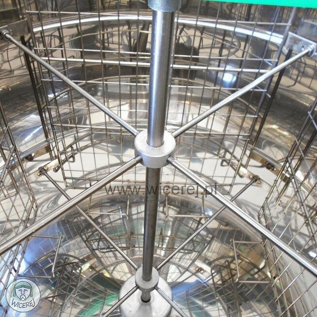 Miodarka Ręczno-Elektryczna 4 Ramkowa Nierdzewna Miodziarka