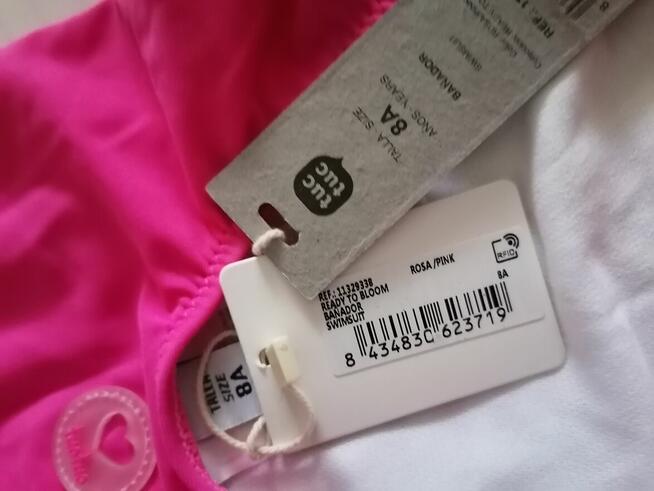 Tuc Tuc Jednoczęściowy strój kąpielowy dla dziewczynki róż