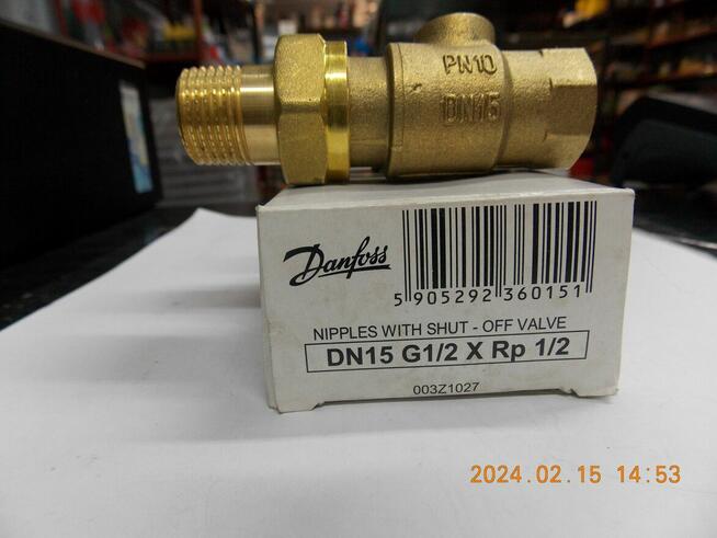 Złączki do MTCV15, z zaworami odcinającymi /2KPL/