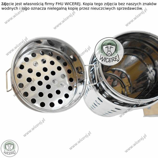 Podkurzacz Premium Nierdzewny z Chłodnicą Odymiacz Obdymiacz