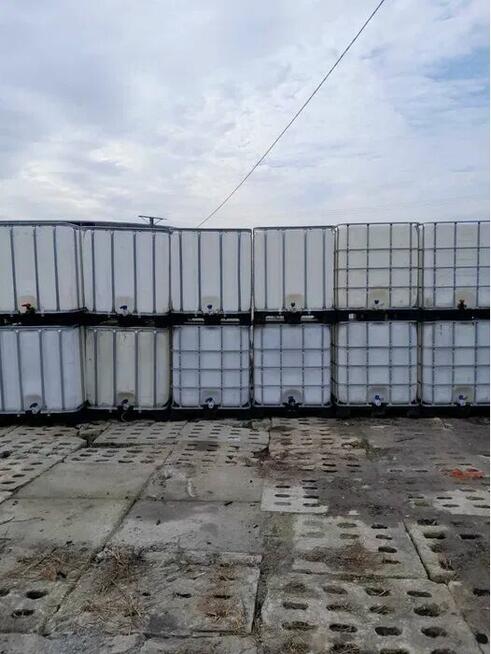 Zbiornik 1000L mauzer pojemnik do AdBlue, ropy, paliwa