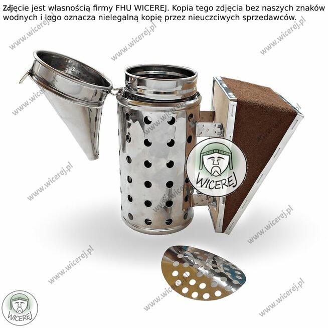 Podkurzacz Premium Nierdzewny z Chłodnicą Odymiacz Obdymiacz