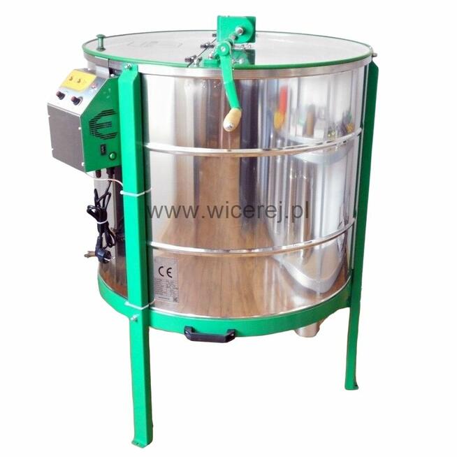 Miodarka Ręczno-Elektryczna 6 Ramkowa Nierdzewna Miodziarka