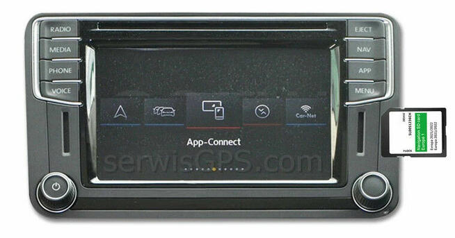 Mapa 2026 Volkswagen Seat Skoda VW MST2 Passat Golf Leon