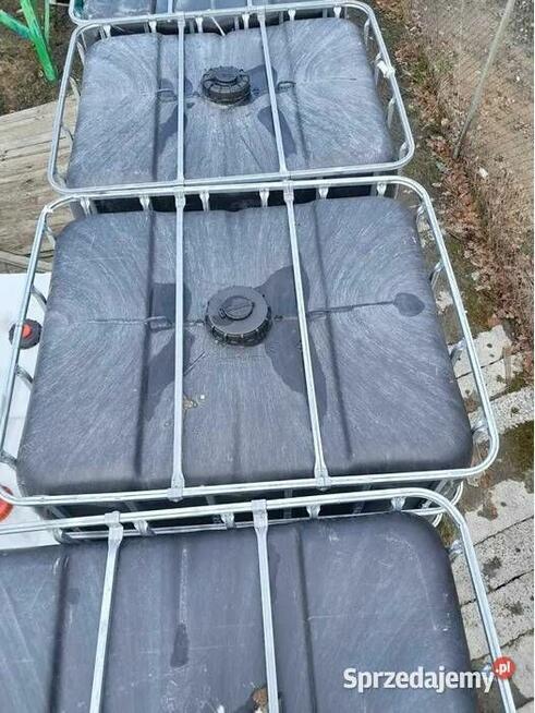 Zbiornik 1000l litrów pojemnik mauzer szambo, woda, zbiorniki