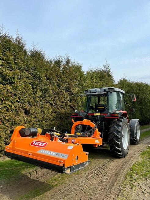 Usługi ogrodnicze koszenie kosiarka bijakową