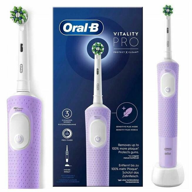 Szczoteczka Oral B Vitality PRO fioletowa