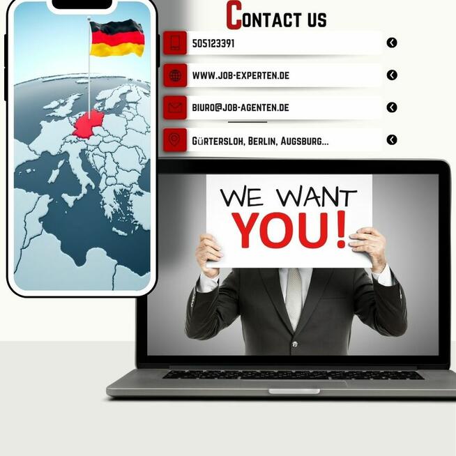 Terapeuta zajęciowy, pielęgniarka i inne zawody praca Niemcy