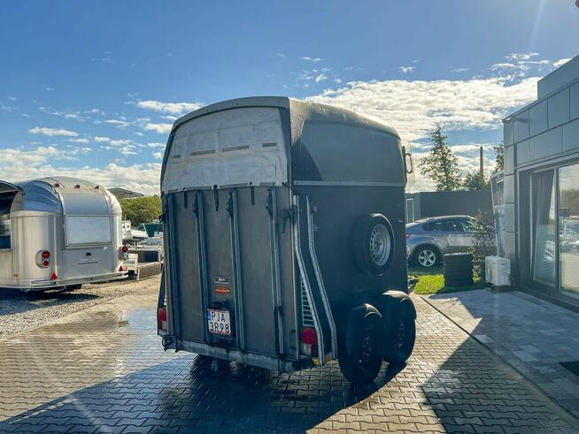 przyczepa do koni Bockman faktura VAT 2 konna 2000kg używana