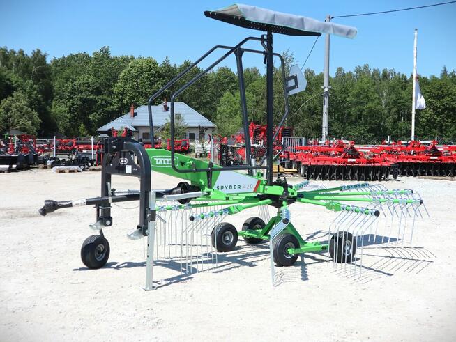 Zgrabiarka Karuzelowa TALEX Spyder 4,2m WOM kółko kopiujące