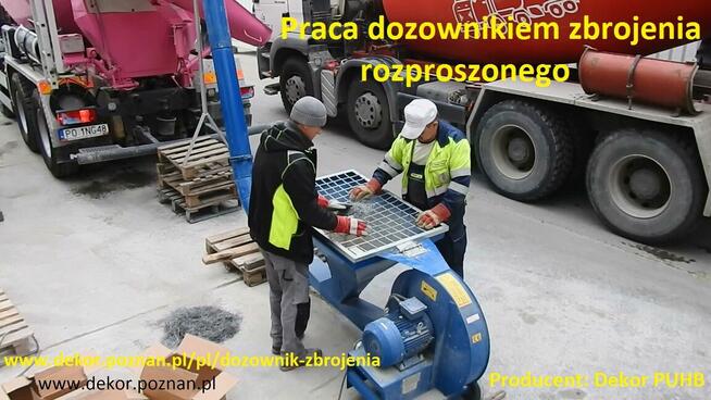 Zbrojenie betonu - DOZOWNIK