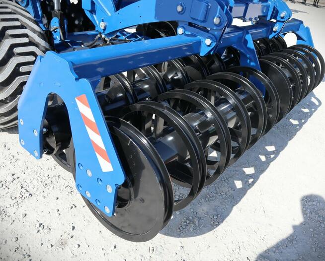 Brona talerzowa 4.5m 5.0 Ciężka U652 Ciągana na wózku