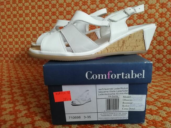 Buty damskie–letnie–skóra naturalna (rozm„35”) nieużyw.110zł