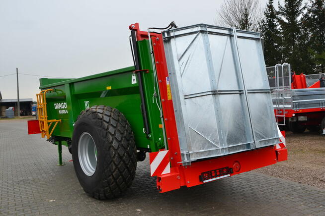 ROZRZUTNIK obornika skorupowy ROLTRANS 8 t DRAGON Pronar