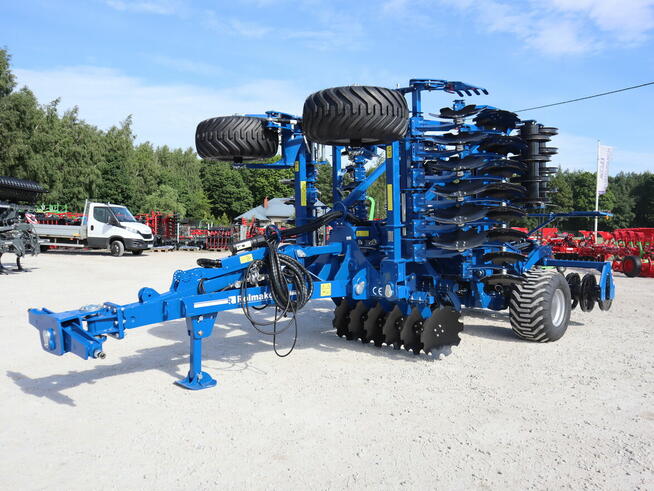 Brona talerzowa 4.5m 5.0 Ciężka U652 Ciągana na wózku