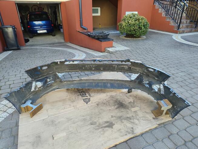 Zderzak przedni Citroen C5X7 czarny metalik