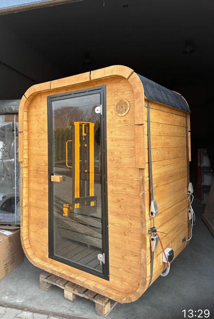 Domek Sauna ogrodowa Cubik Mini 150 x 150 cm