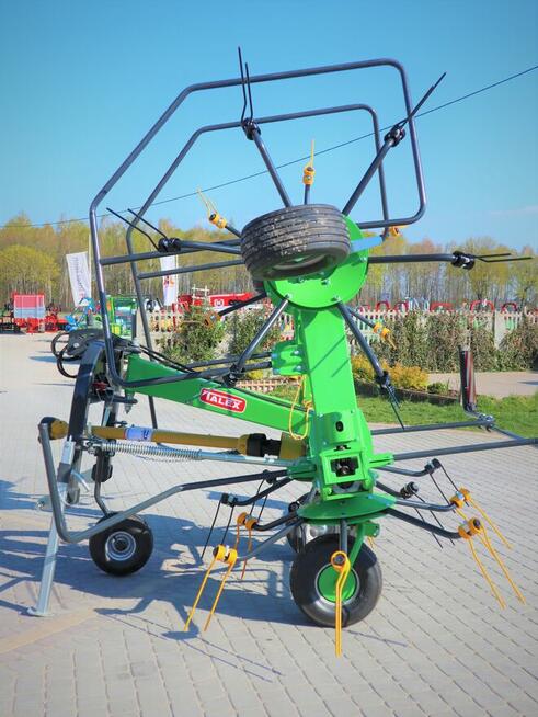 Przetrząsacz przetrząsarka do trawy siana TALEX Tornado 5,5m