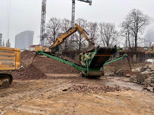 Usługi Wynajem Kruszarka/Przesiewacz Kruszenie Betonu Gruzu