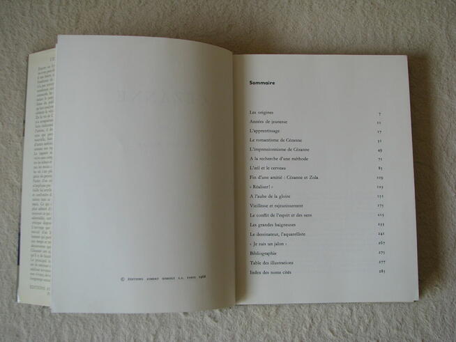 Cezanne, Frank Elgar, publikacja w języku francuskim