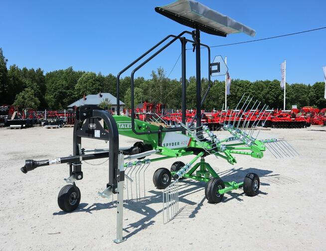 Zgrabiarka Karuzelowa TALEX Spyder 4,2m WOM kółko kopiujące