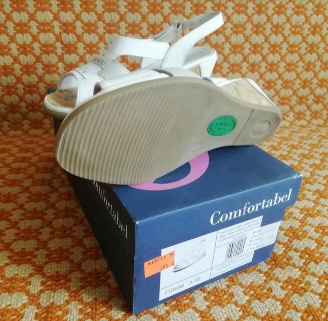 Buty damskie–letnie–skóra naturalna (rozm„35”) nieużyw.110zł