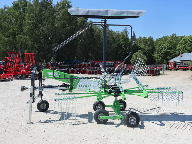 Zgrabiarka Karuzelowa TALEX Spyder 4,2m WOM kółko kopiujące