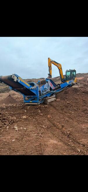Usługi Wynajem Kruszarka/Przesiewacz Kruszenie Betonu Gruzu