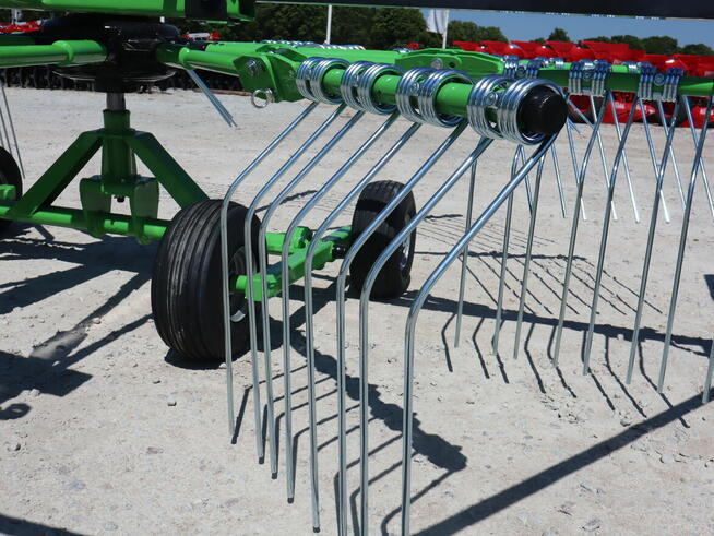 Zgrabiarka Karuzelowa TALEX Spyder 4,2m WOM kółko kopiujące