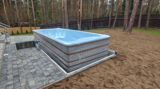 Basen wolnostojący Basen ogrodowy Basen domowy KLEO 476x225m