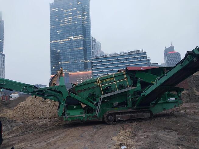 Usługi Wynajem Kruszarka/Przesiewacz Kruszenie Betonu Gruzu