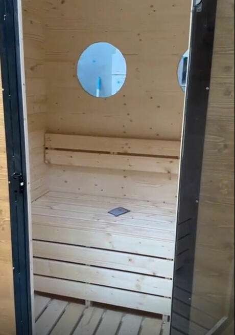 Domek Sauna ogrodowa Cubik Mini 150 x 150 cm