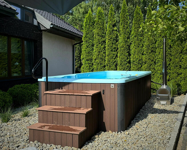 Basen wolnostojący Basen ogrodowy Basen domowy KLEO 476x225m