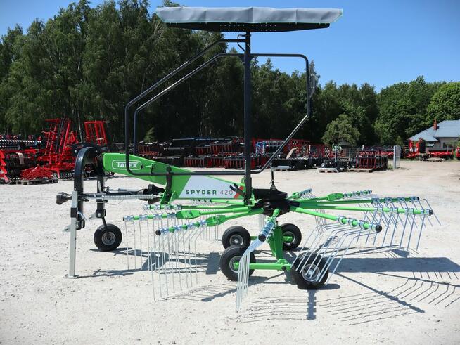 Zgrabiarka Karuzelowa TALEX Spyder 4,2m WOM kółko kopiujące