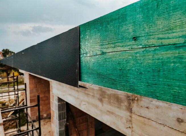 Pas podrynnowy dowolny RAL, obróbka blacharska