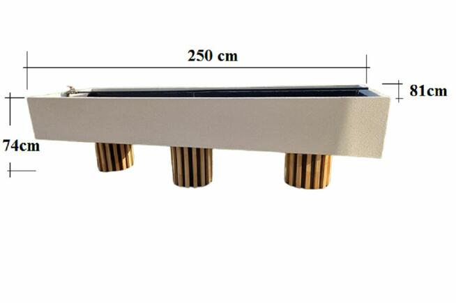 Donica betonowa - warzywnik